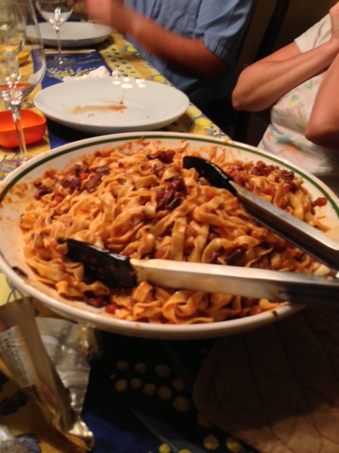Pasta With Duck Ragu