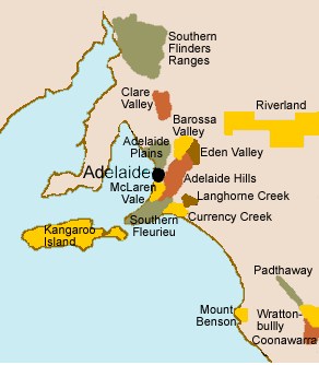 Clare Valley Map