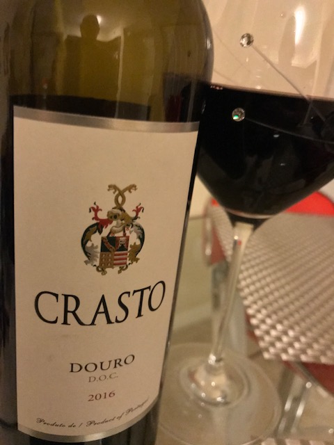 Crasto Glass and Bottle